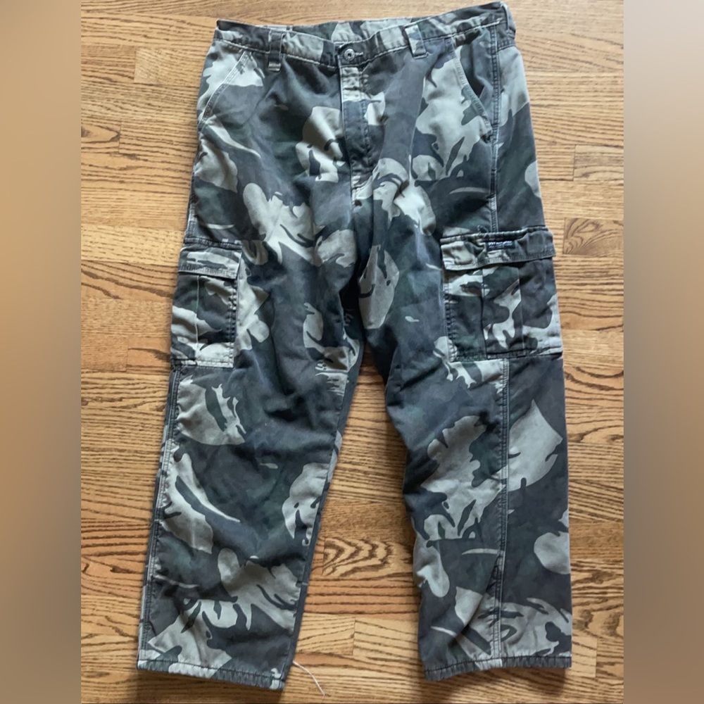 Wrangler camo pants Fleece lined